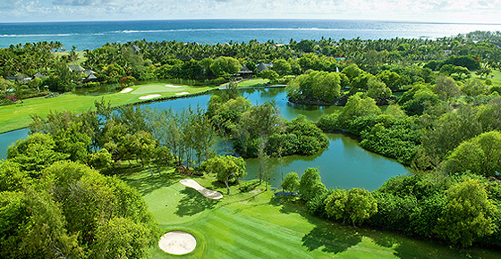 Mauritius Helicopter Golf Flight